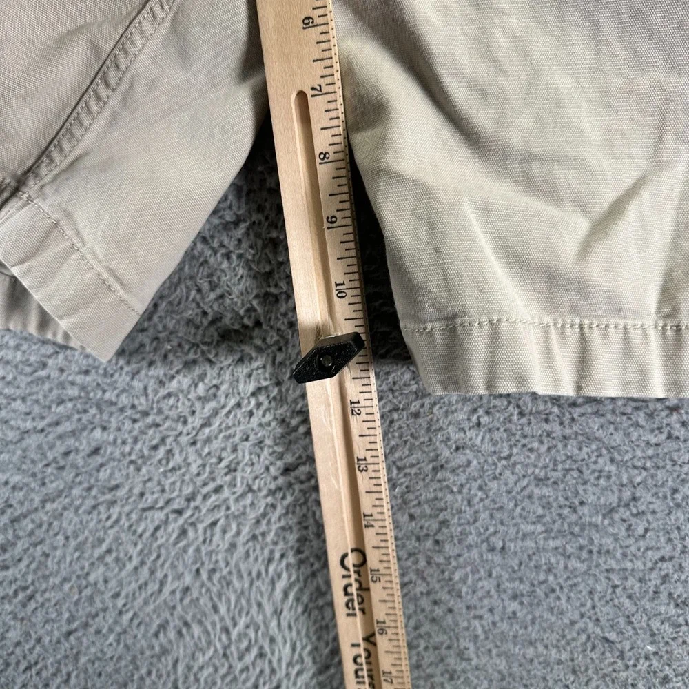Carhartt Short Men 36 Beige Cargo Canvas Relaxed Fit Casual Summer Outdoor Beach